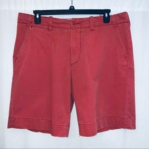 Polo Ralph Lauren Red Flat Front Men’s Shorts